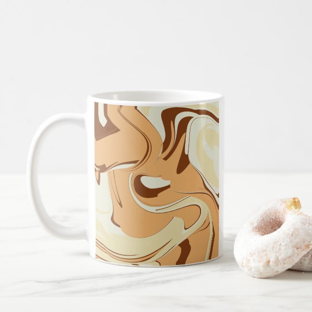 Mug Brown tortille de café (Avec donut)