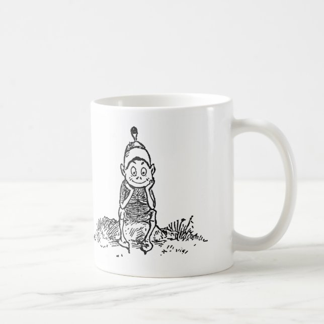 Mug "brownie" sur une coupure (Droite)