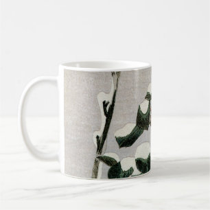 Mug Bruants et Camellia en Neige par Ando Hiroshige