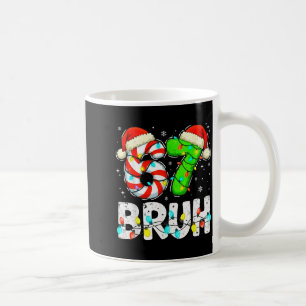 Mug Bruh 67 Noël Six Sept 6 7 Mème Drôle Garçon Fille