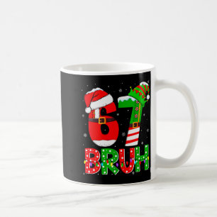 Mug Bruh 67 Six Seven 6 7 Mème Chemises drôles de Noël