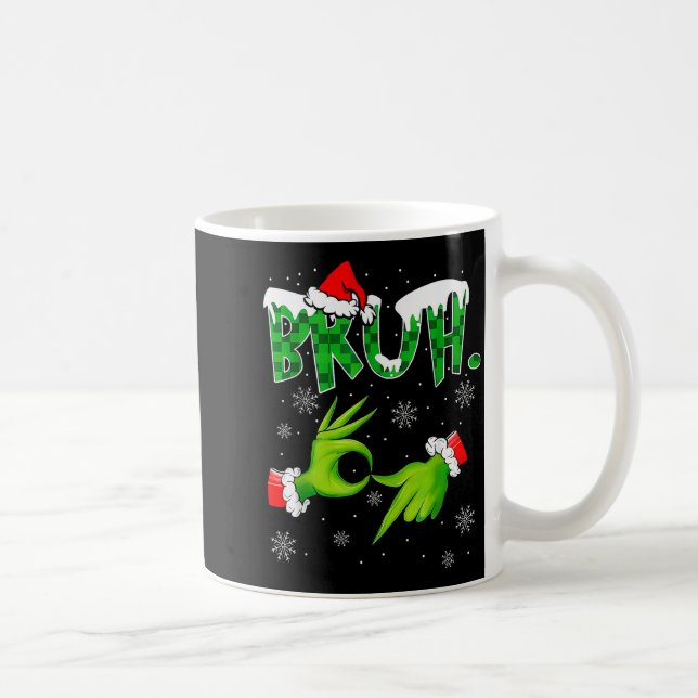 Mug Bruh 67 Six Seven 6 7 Mème de Noël Drôle Gen Alp (Droite)