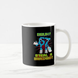 Mug Bruh 67 Six Seven 6-7 Mème Drôle Brainrot Pour Enf
