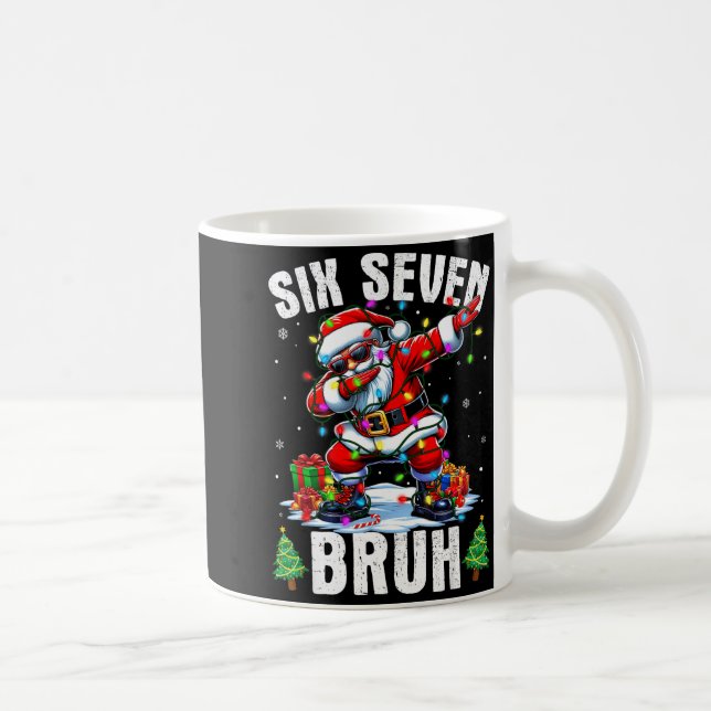Mug Bruh 67 Six Seven Santa Dabbing Christmas Shirts B (Droite)
