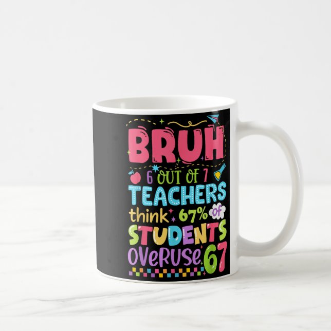 Mug Bruh 6 Out Of 7 Teachers Think 67% Of Students Ove (Droite)