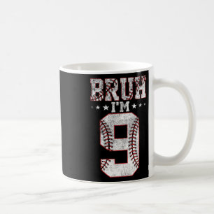 Mug Bruh 9e anniversaire Vendre Bruh J'ai 9 ans Annive