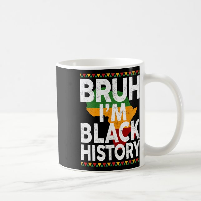Mug Bruh c'est le Mois de l'histoire des Noirs Filles  (Droite)