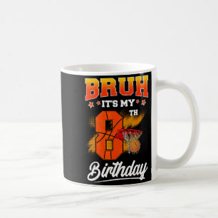 Mug Bruh C'est Mon 8ème Anniversaire Baller Basket 8 A