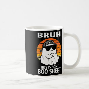 Mug Bruh C'Est Un Botte Feuille Ghost Halloween Hommes