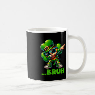 Mug Bruh Dab Leprechaun Funny Kids Boys Mens St Patron