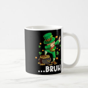 Mug Bruh Dabbing Leprechaun Saint-Patrick drôle de dic