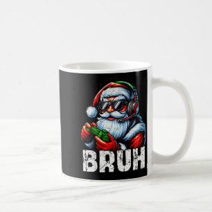 Mug Bruh Drôle Santa Jeux Joueur Pyjama Noël Xmas M