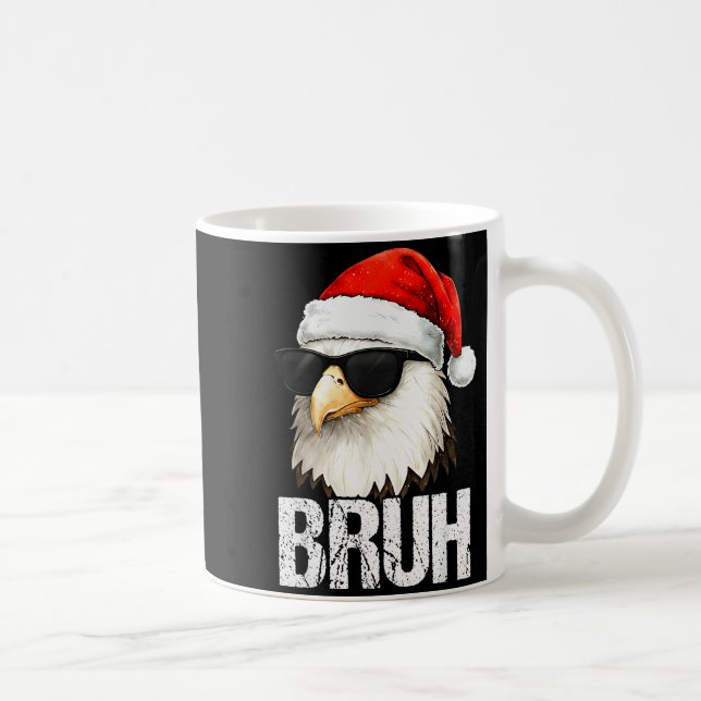Mug Bruh Eagle Christmas Funny Xmas For Mens Boys  (Droite)