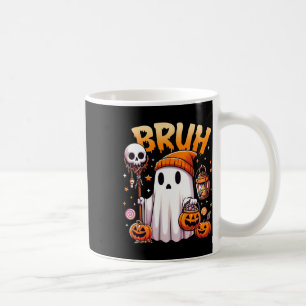 Mug Bruh Ghost Halloween mignon Ghost Tricot Ou Traite