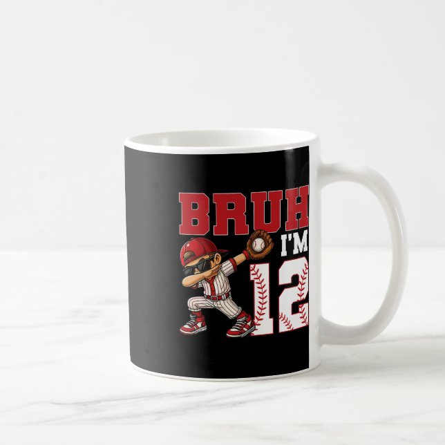 Mug Bruh I'm 12 Vendre 12e fête d'anniversaire de fami (Droite)