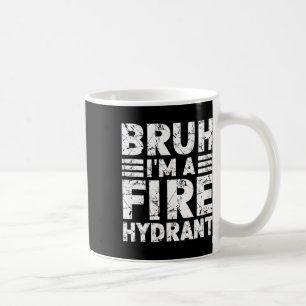 Mug Bruh Je suis un costume anti-incendie Halloween Fi