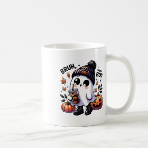 Mug Bruh Je Veux Dire Boo Drôle Ghost Jack-o'-lantern