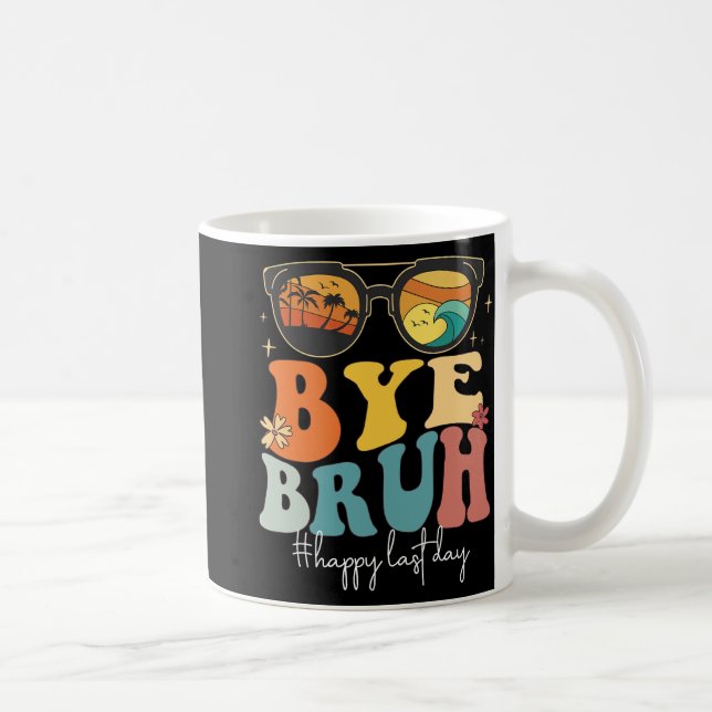Mug Bruh Joyeux Jour De L'Été Enseignant De L'École (Droite)