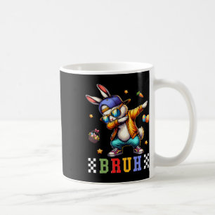 Mug Bruh Mème Pâques Jour Funny Bunny Oeufs Ados Garço