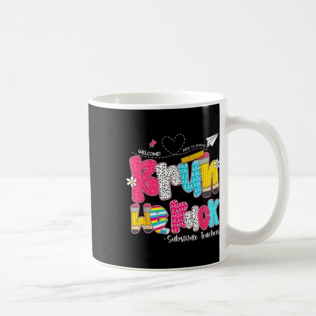 Mug Bruh Nous sommes de retour Professeurs remplaçants (Droite)