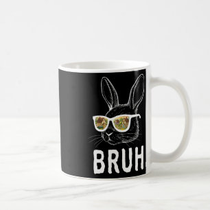 Mug Bruh Pâques Jour Funky Lapin Lapin Face Gles Easte