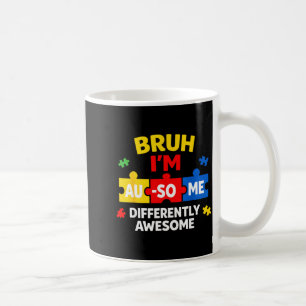Mug Bruh super sensibilisation à l'autisme garçon drôl