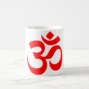 Mug Bruit mystique de symbole de l'OM dans indou et le