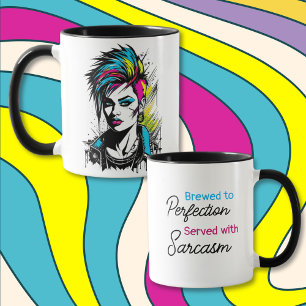 Mug Brûlé à la perfection, servi avec du sarcasme