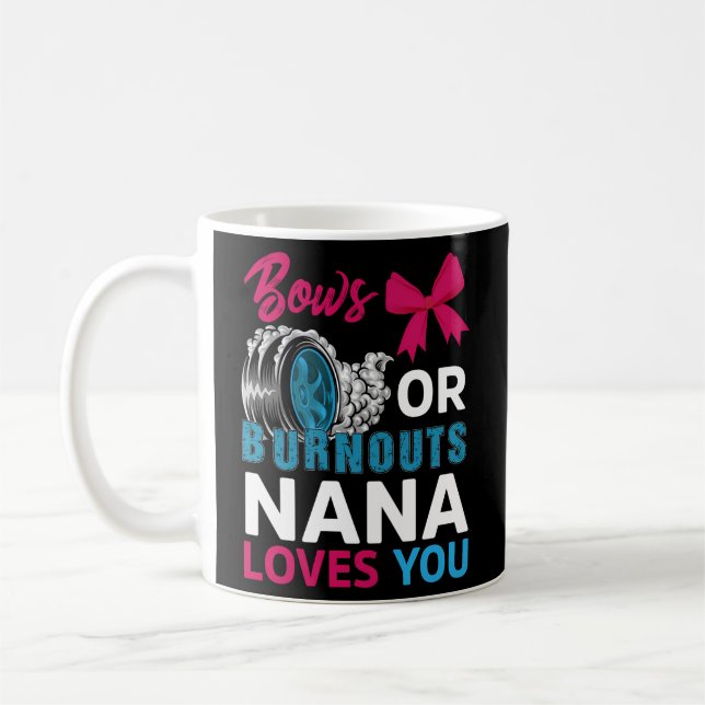Mug Brûlures Ou Bows Nana Vous Aime Partie Révélation  (Gauche)