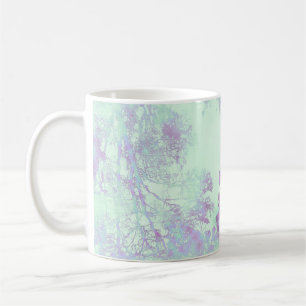 Mug Brume de feuilles larges lavande