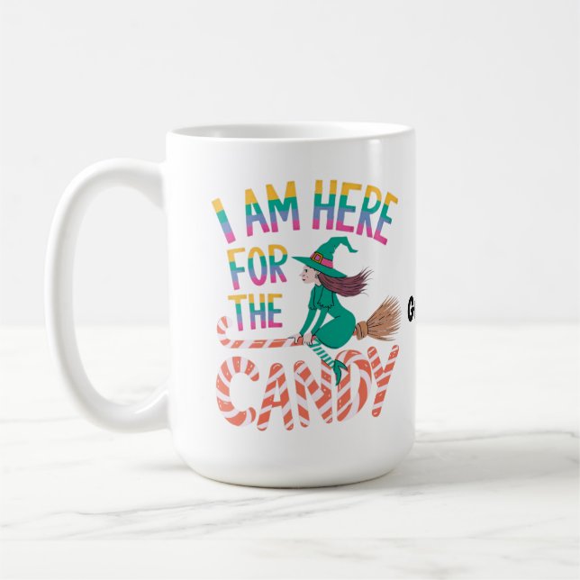 Mug Brume Enchantée de la Sorcière Chaudron d'Automne  (Gauche)