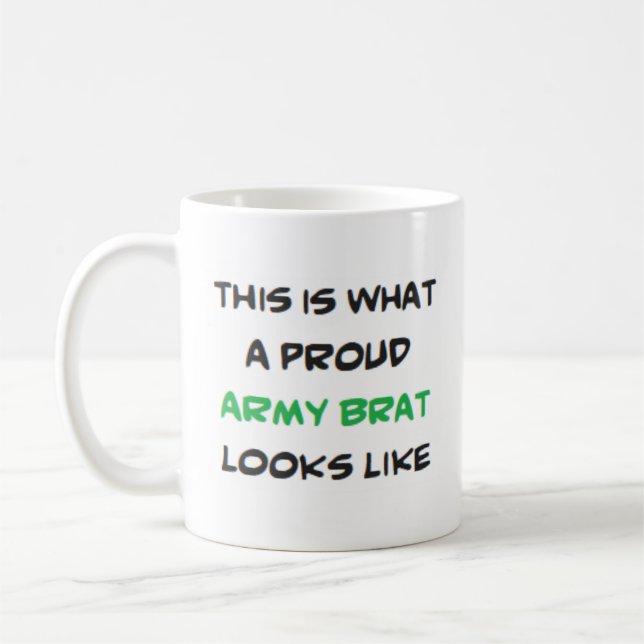 Mug brune de l'armée (Gauche)