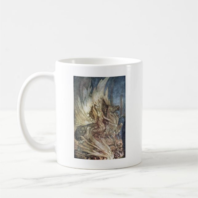 Mug Brünnhilde et le bûcher funéraire de Siegfried (Gauche)