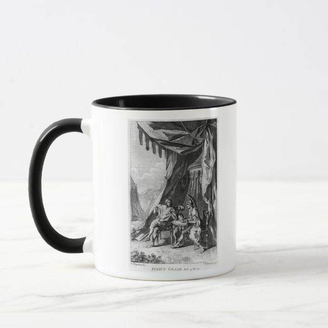 Mug Brutus et Cassius dans la tente du Brutus (Gauche)