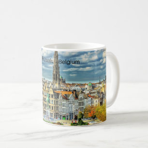 Mug Bruxelles, Belgique, photo du paysage urbain