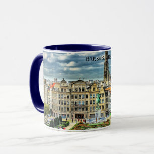 Mug Bruxelles, Belgique, photo du paysage urbain