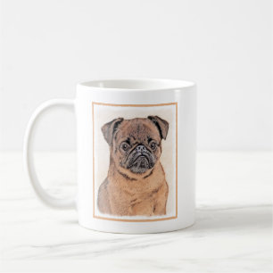 Mug Bruxelles Griffon Smooth Painting Original Chien A
