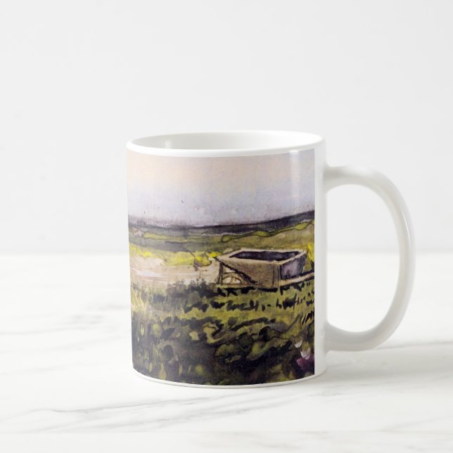 Mug Bruyère avec une brouette par Vincent van Gogh (Droite)