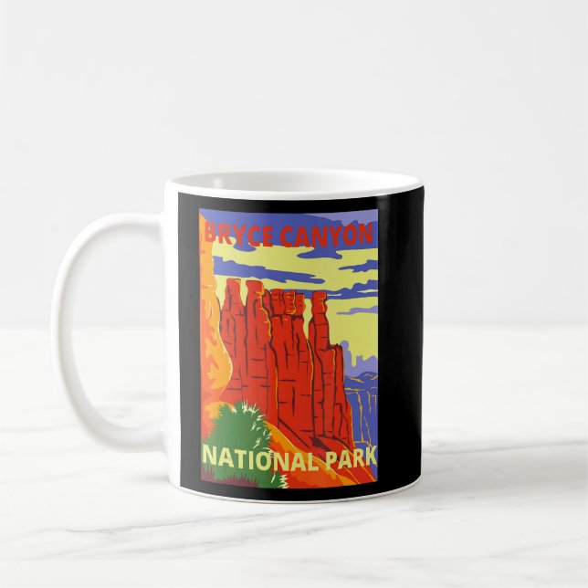 Mug Bryce Canyon National Park Utah souvenir (Gauche)