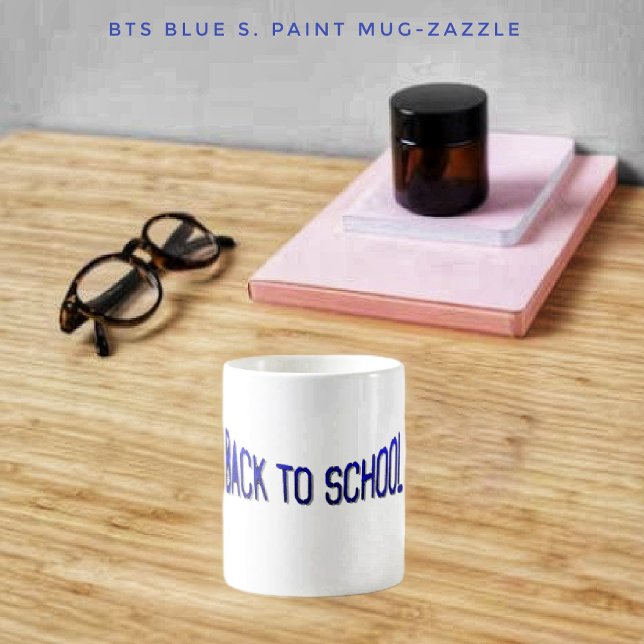 Mug BTS-Bleu-S.Peinture (Créateur téléchargé)