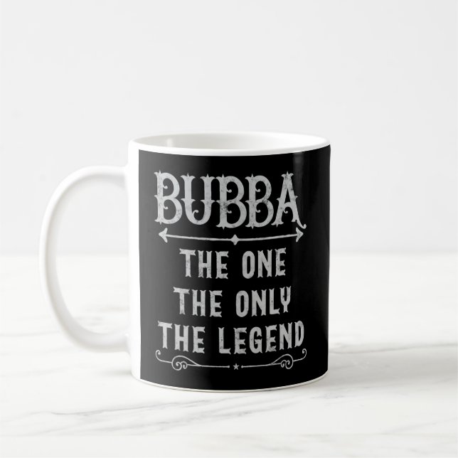 Mug Bubba Celui Le Seul La Légende Fête des pères Bub (Gauche)