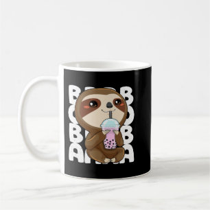 Mug Bubble Tea Sloth Boba Tea Anime Kawaii Milk Tea Dr