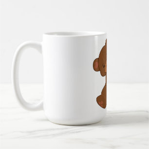 Mug Bubbly mignonne Ours couleur Brown