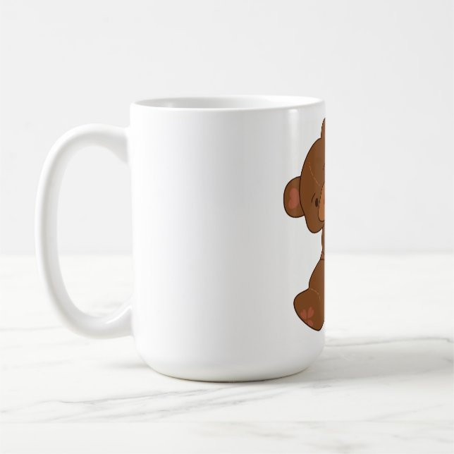 Mug Bubbly mignonne Ours couleur Brown (Gauche)