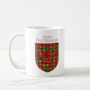 Mug Buchanan Tartan Scottish Plaid Lion Rampant