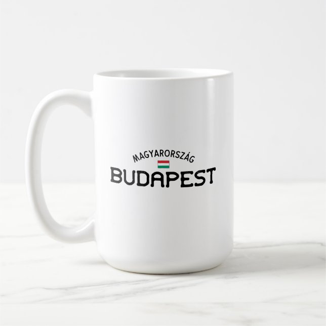 Mug Budapest Hongrie en détresse (Gauche)