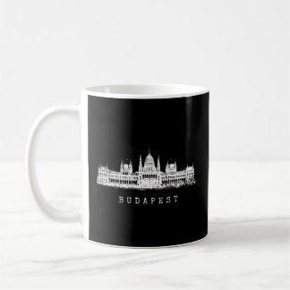 Mug Budapest Parlement hongrois Skyline I Love Budap