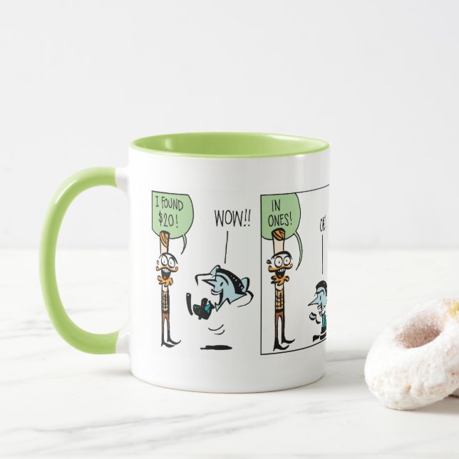 Mug Buddy et Romeo Money (Avec donut)