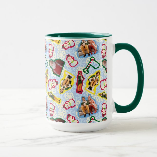 Mug Buddy l'Elf et Père Noël le Motif du pôle Nord (Droite)