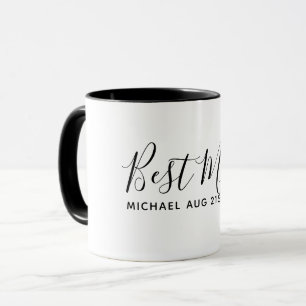 Mug BUDGET Bestman Groomsman DONS Classique Noir